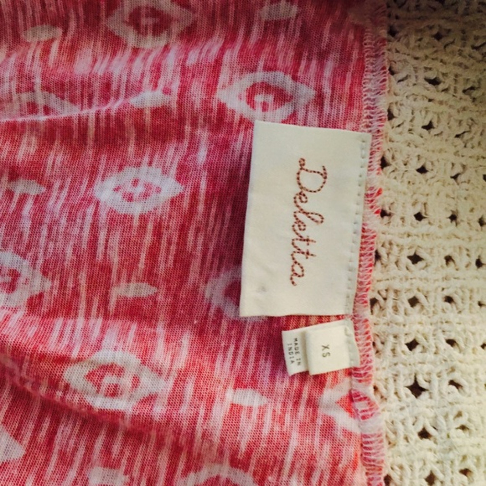Anthropologie Deletta Crochet Detail Tank - Picture 3 of 4